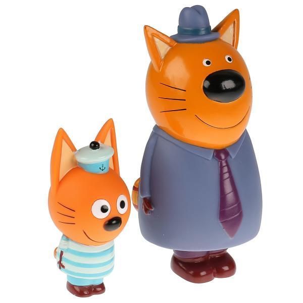 Игрушка для ванны  LX18006 "Три кота" (папа и Коржик)  Капитошка