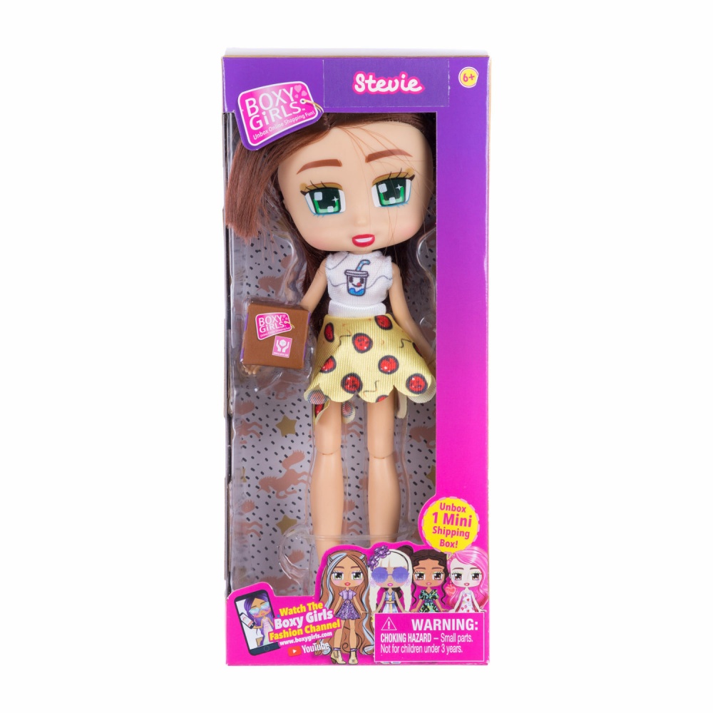 1toy Кукла Boxy Girls Stevie 20 см. с аксессуаром в 1 коробочке   Т16632  