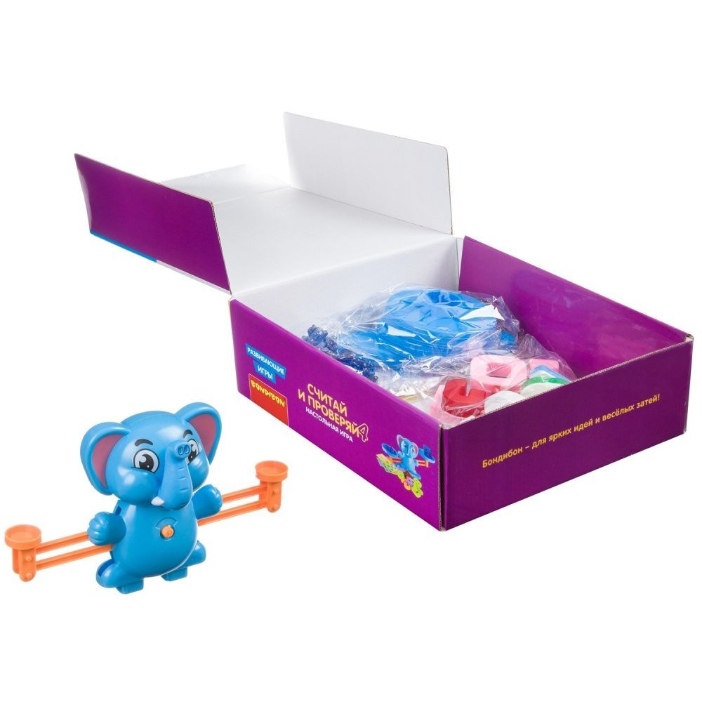 Настольная игра «Считай и проверяй 4»   Bondibon    ВВ4673 