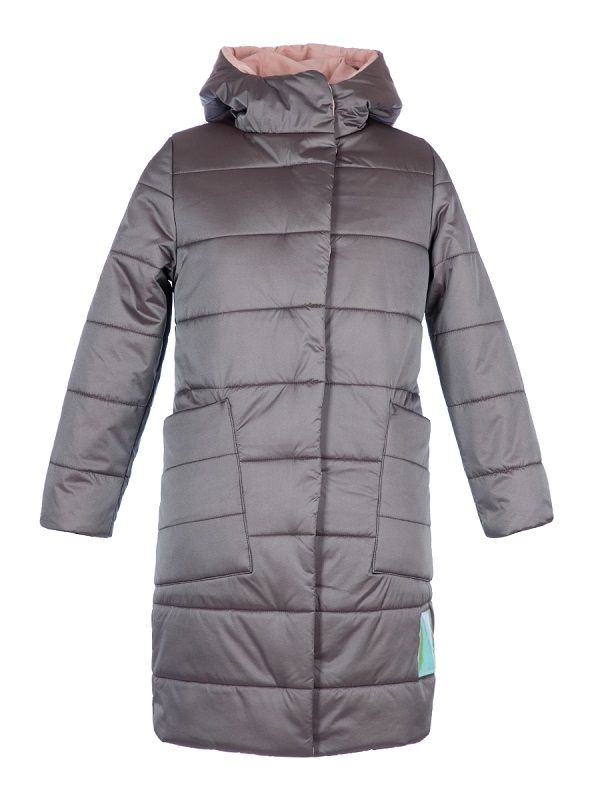 Пальто Nikastyle для девочки 6з2619 цвет: стальной