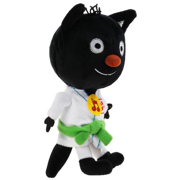 Игрушка мягкая Три Кота сажик - каратист, 12 см. МУЛЬТИ-ПУЛЬТИ A20003-12 