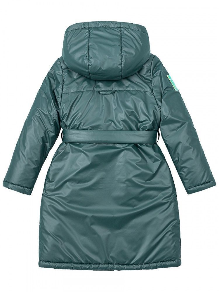 Пальто для девочки  6з3622  цвет:  эвкалипт NIKASTYLE