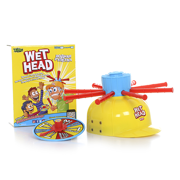 Настольная игра "Wet Head. Водная рулетка" Zing ZG657