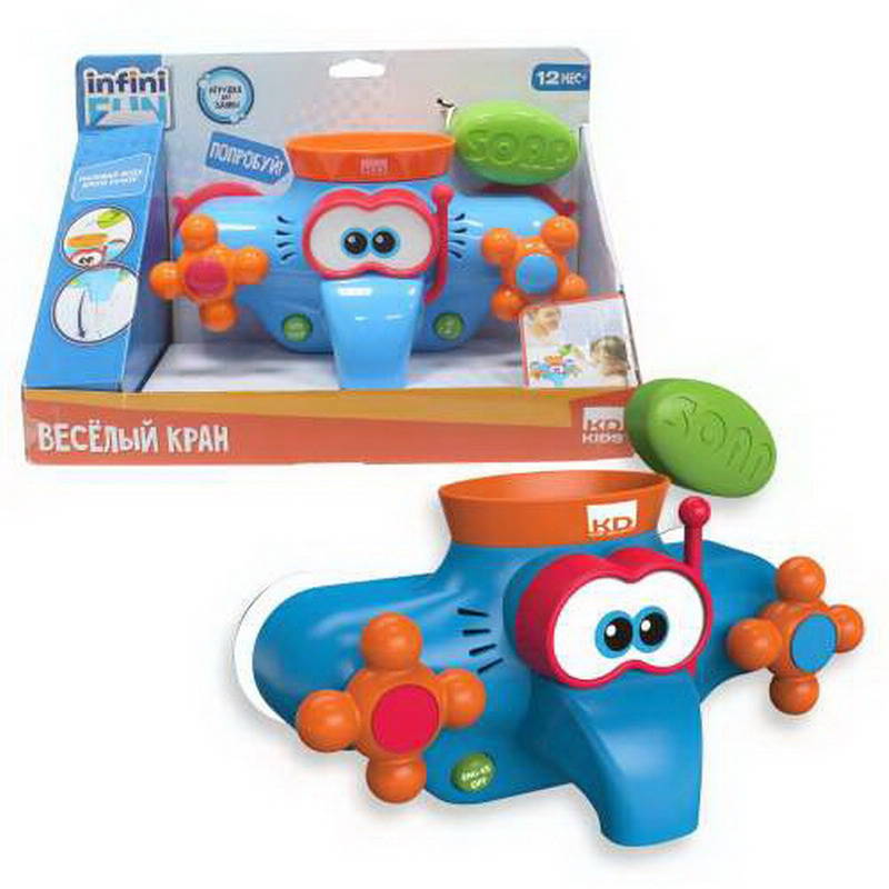 Игрушка для ванной Веселый кран     Т10502      1toy
