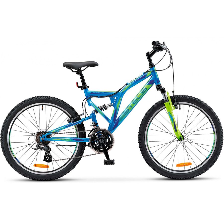Велосипед горный 24" Mustang V (16") LU085328 цвет: синий LU085328 Stels