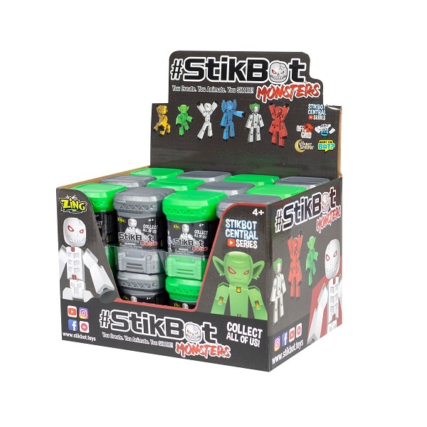Игрушка Stikbot Монстры в капсуле    EB005