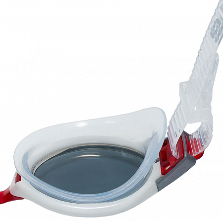 Очки для плавания В504 (белый/красный/силикон) Atemi              