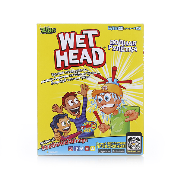 Настольная игра "Wet Head. Водная рулетка" Zing ZG657